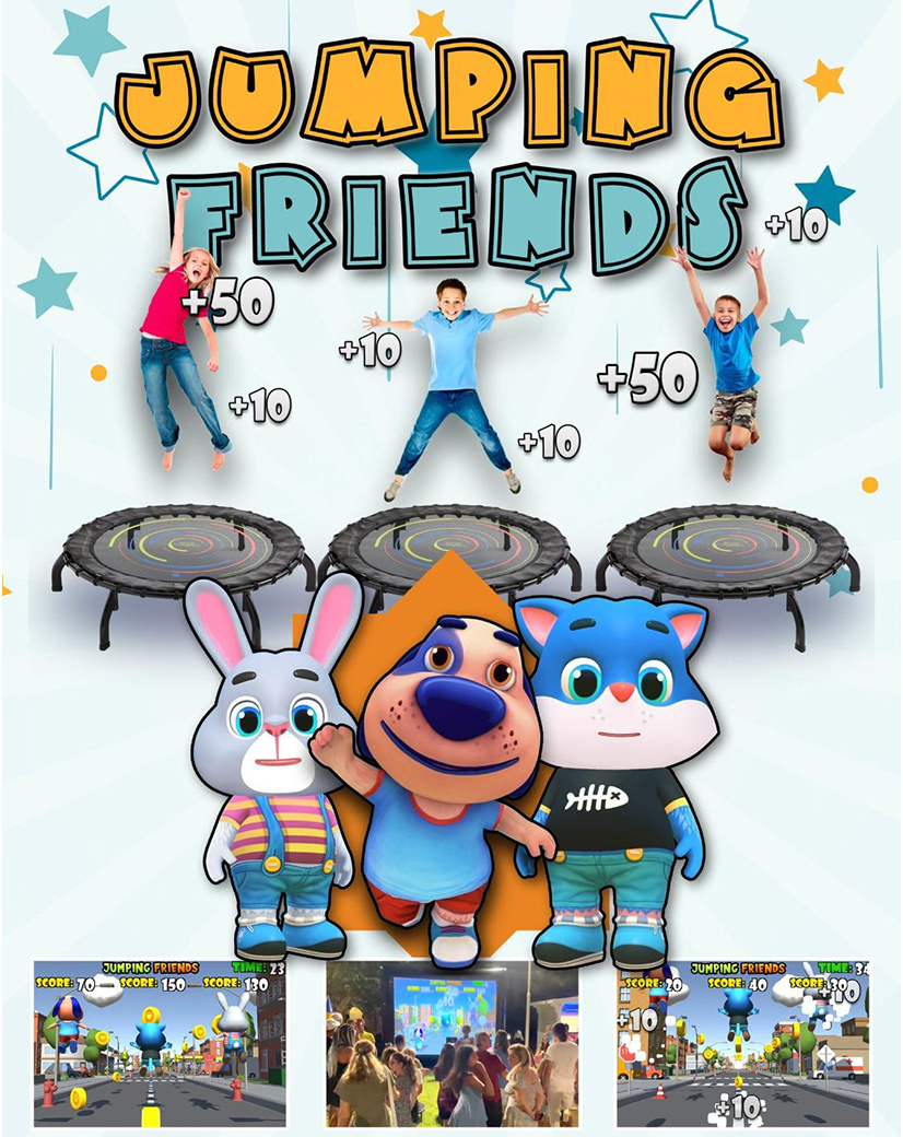 Dobedan Exclusive Belek Eglence Cocuk Showları Jumping Friends